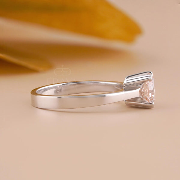 Solitaire Lab Diamond Ring | Round Four Prong