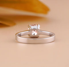 Solitaire Lab Diamond Ring | Round Four Prong