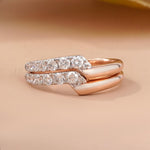 Double Row Diamond Ring|Promise Rings