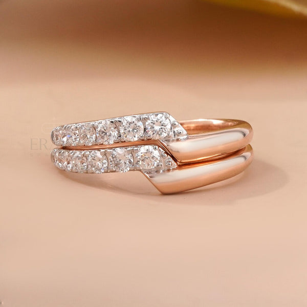 Double Row Diamond Ring|Promise Rings