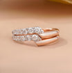 Double Row Diamond Ring|Promise Rings