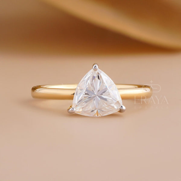 Trillion Cut Engagement Ring | 1.90 CT Diamond