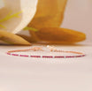Sapphire Diamond Bracelet in 14K Rose Gold