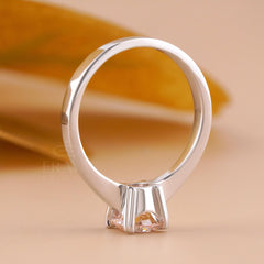 Solitaire Lab Diamond Ring | Round Four Prong