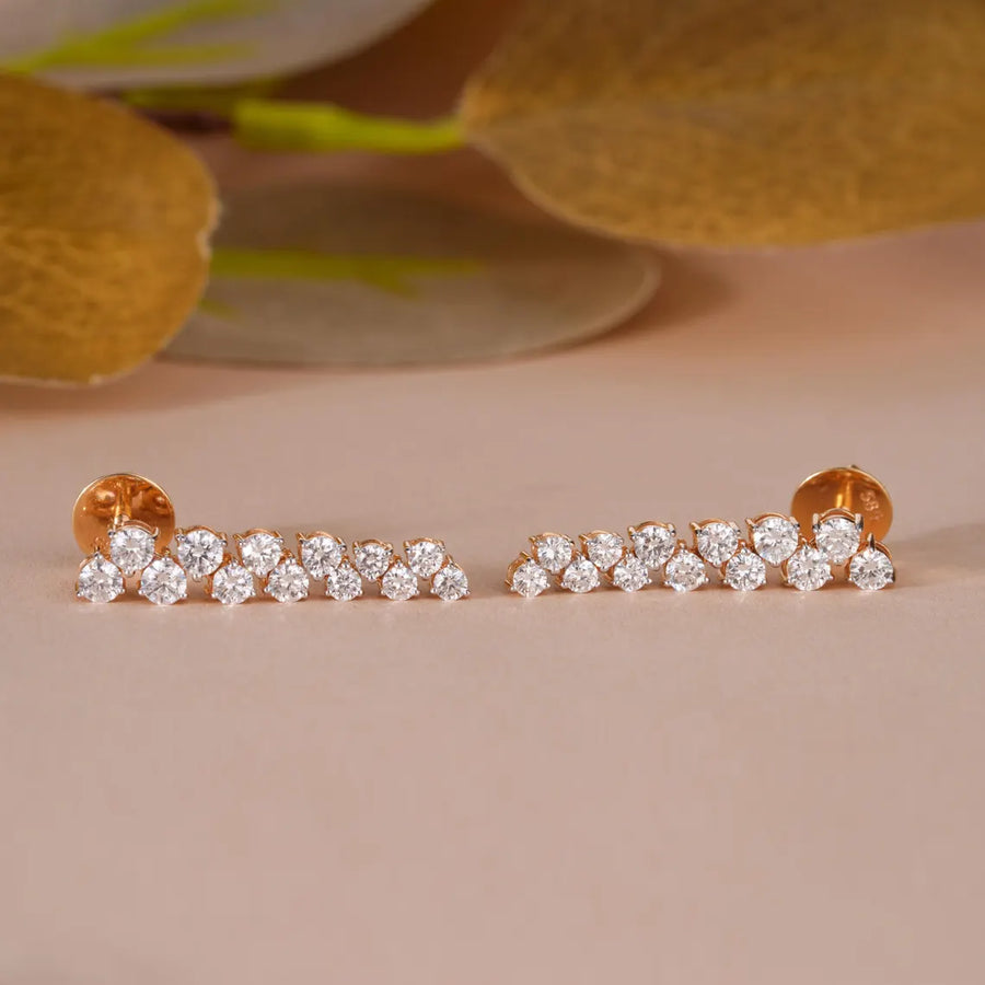 Diamond Drop Earrings | 1.846 CT Lab Diamond