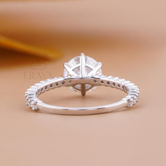 Solitaire Diamond Ring – 1.29 CT Round Lab Diamond