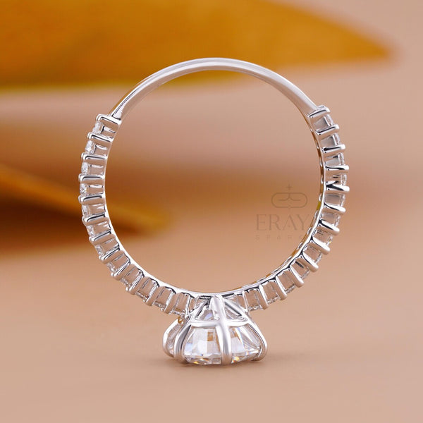 Solitaire Diamond Ring – 1.29 CT Round Lab Diamond
