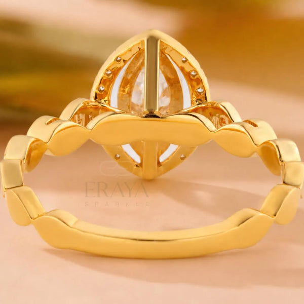 Marquise Cut Lab-Grown Diamond Ring