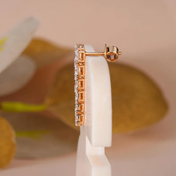 Diamond Drop Earrings | 1.846 CT Lab Diamond