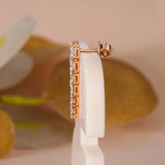 Diamond Drop Earrings | 1.846 CT Lab Diamond