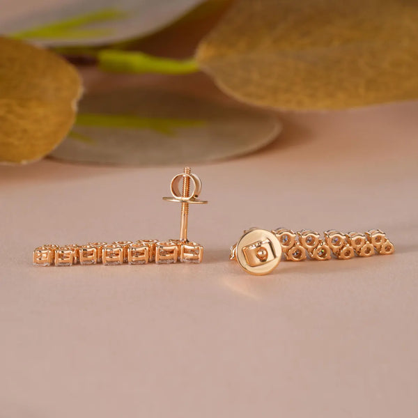 Diamond Drop Earrings | 1.846 CT Lab Diamond