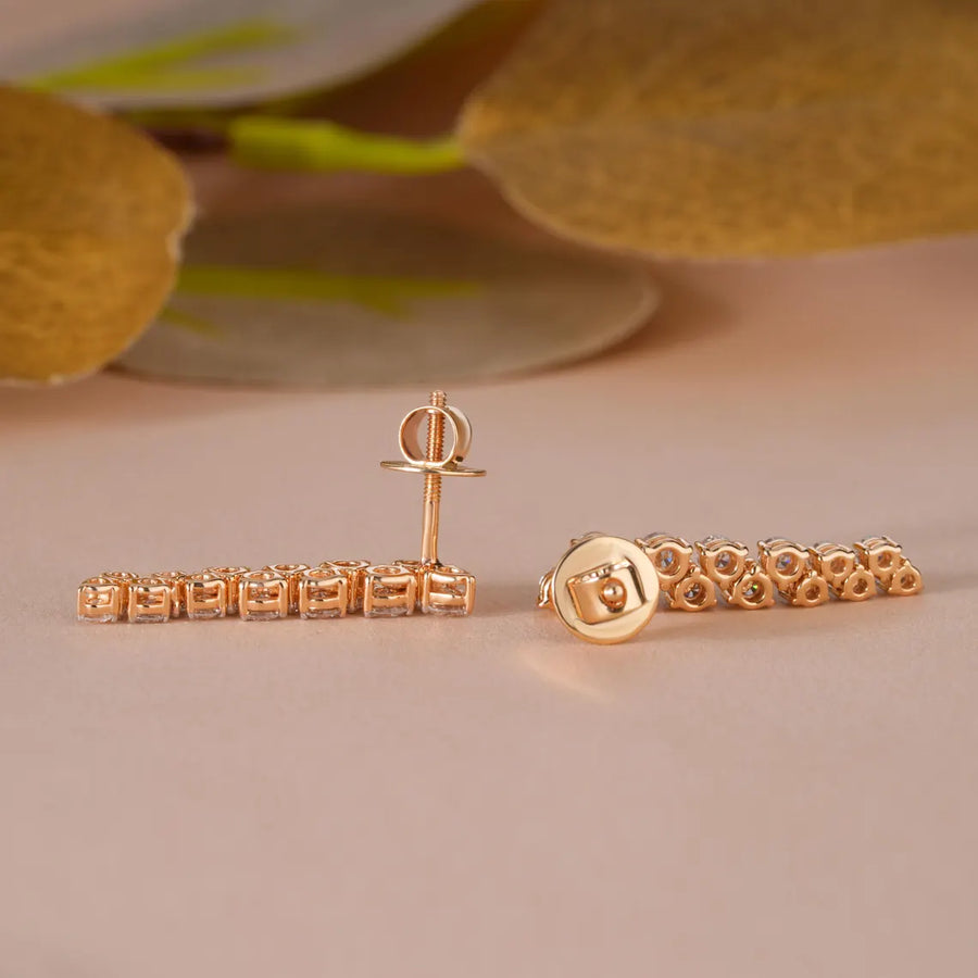 Diamond Drop Earrings | 1.846 CT Lab Diamond