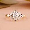 Marquise Diamond Engagement Ring | Lab Diamond Ring