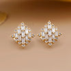 Baguette Diamond Earrings | Art Deco Studs