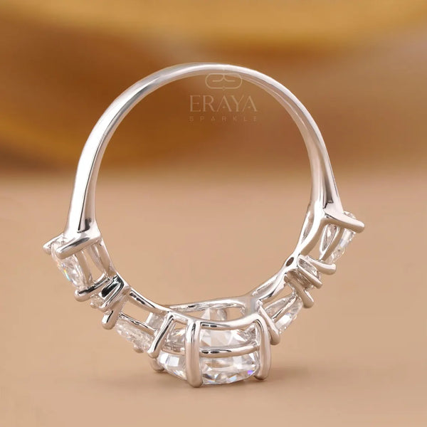 Oval Engagement Rings | Nature Vine Diamond