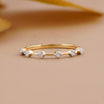 Diamond Band Ring | Floating Wedding Band
