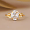 Oval Engagement Rings with Hidden Halo