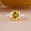 Diamond Ring Emerald | Victorian Gold Ring