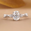 Oval Engagement Rings | Nature Vine Diamond