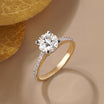 Solitaire with LG Diamond Halo Ring