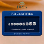 Asscher Cut Lab-Grown Loose Diamond