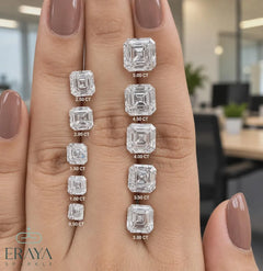 Asscher Cut Lab-Grown Loose Diamond