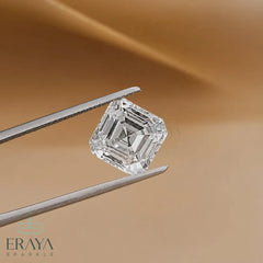 Asscher Cut Lab-Grown Loose Diamond