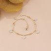 Lab Grown Diamond Charm Station Bracelet