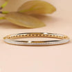 Lab Grown Diamond Gold Bangle Bracelet