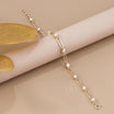 Lab Diamond Paperclip Bracelet in Gold