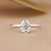 Oval Engagement Rings – 1.29 CT Lab Diamond