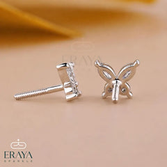 Marquise Butterfly Lab-Grown Diamond Stud Earrings