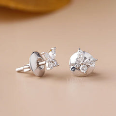 Marquise Butterfly Lab-Grown Diamond Stud Earrings