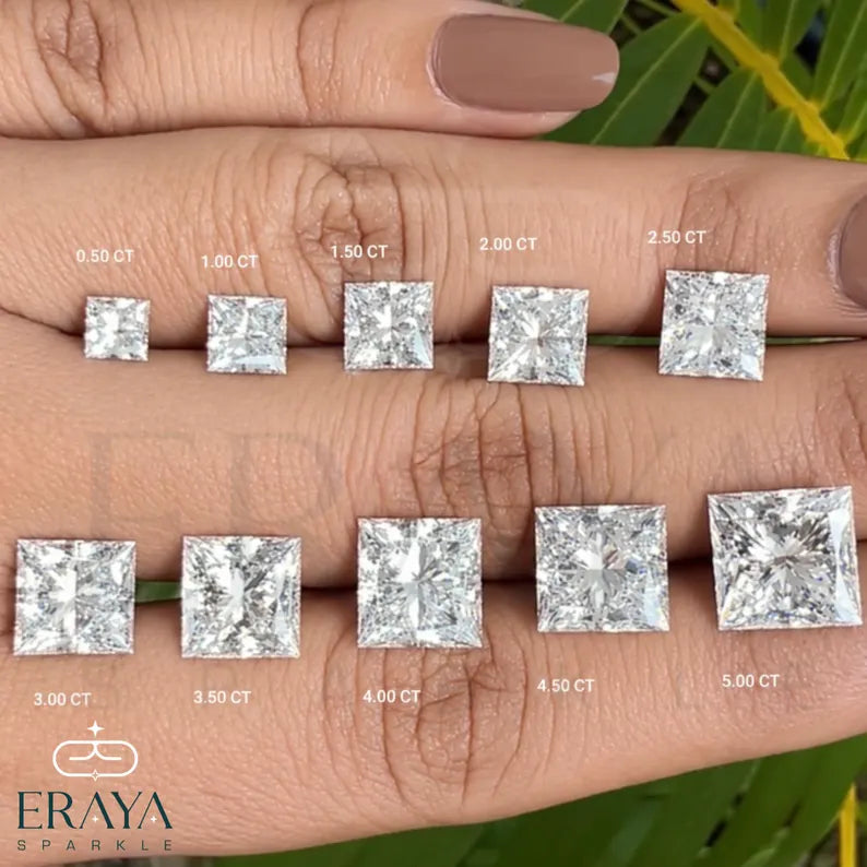 Princess Cut Lab-Grown Loose Diamond