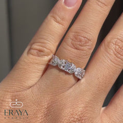 Wedding Band for Women | Lab Diamond Ring