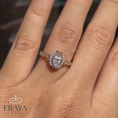Marquise Cut Lab-Grown Diamond Ring